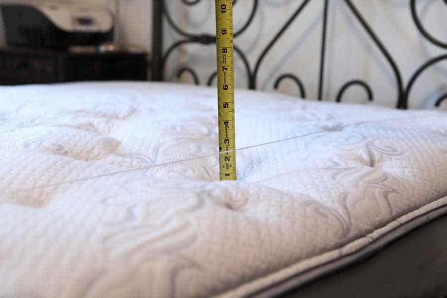 mattress firm warranty sagging