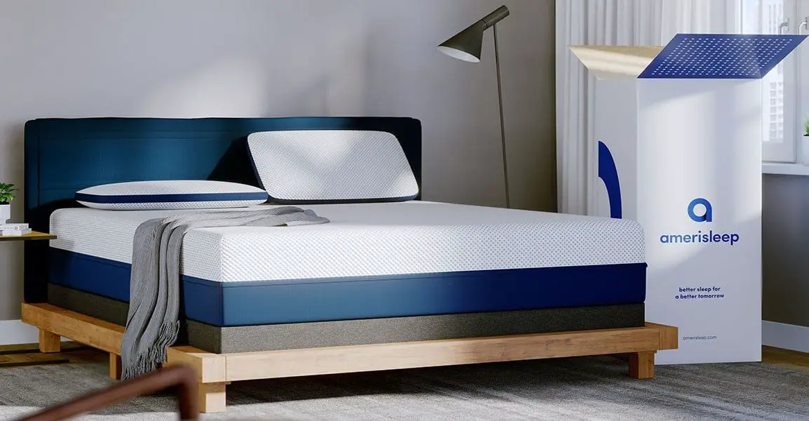 amerisleep mattress on box spring