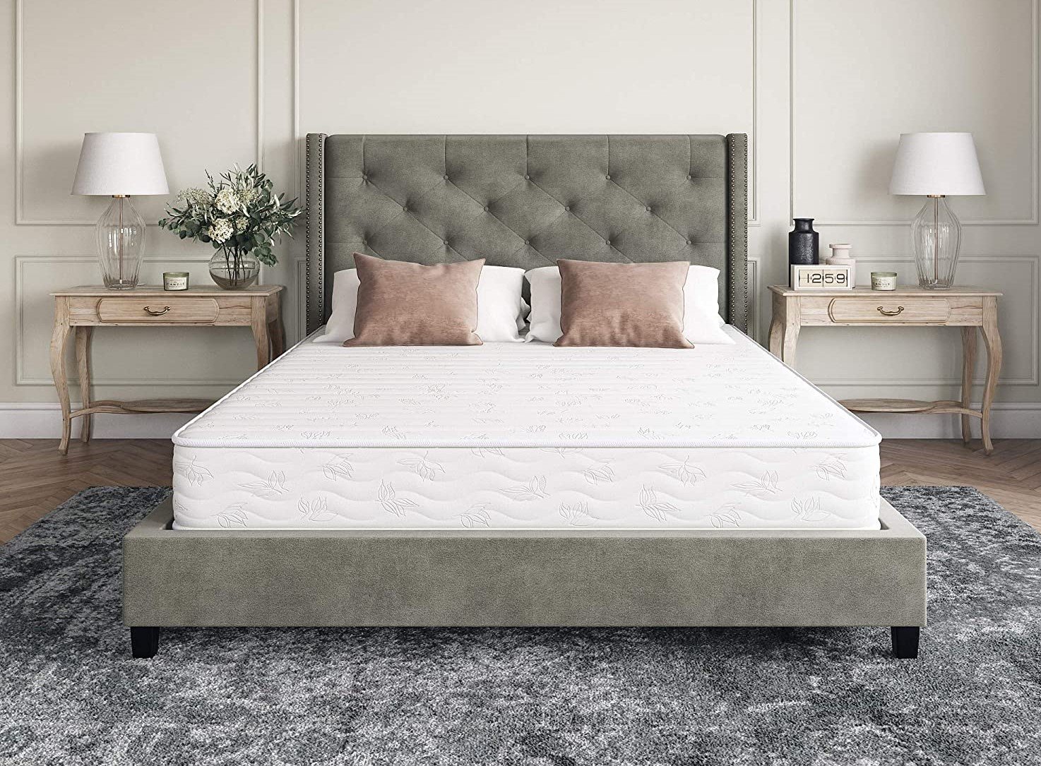 classic brands 8-inch advantage innerspring mattress twin